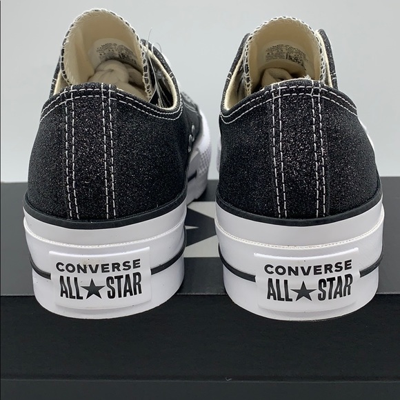 CONVERSE CTAS LIFT OX PLATFORM black/white/black - Picture 11 of 16